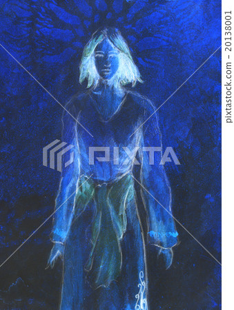 sketch  woman medieval historic dress, grunge 20138001