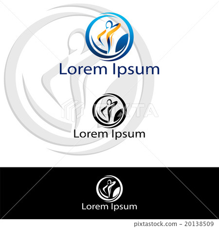 Abstract silhouette icon for use in healthcare ind Abstract silhouette icon for use in healthcare ind 20138509
