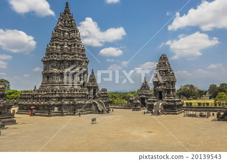 Prambanan temple near Yogyakarta on Java island 20139543