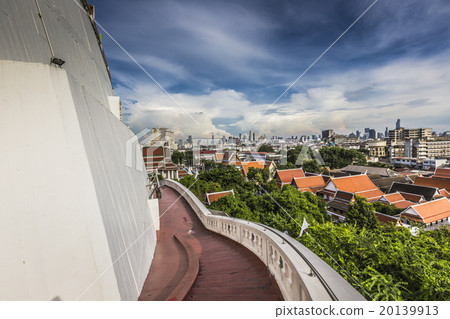 The Stupa at the top of Wat Saket 20139913