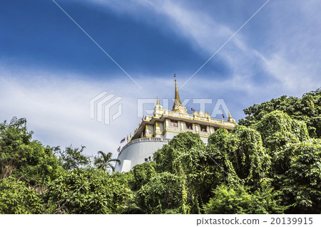 The Stupa at the top of Wat Saket The Stupa at the top of Wat Saket 20139915