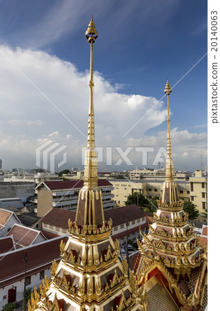 Wat Ratchanaddaram and Loha Prasat Metal Palace  20140063