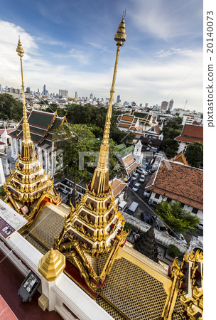 Wat Ratchanaddaram and Loha Prasat Metal Palace  20140073