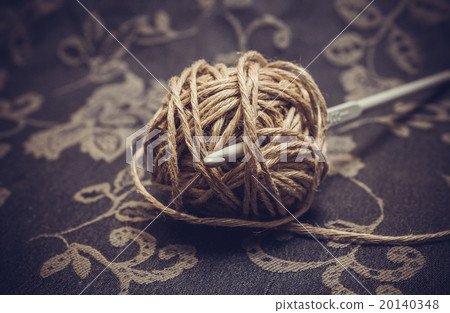 Yarn and crochet hook 20140348