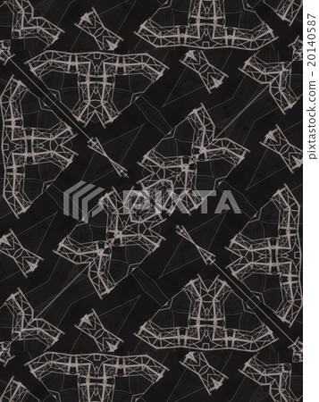 Pattern of kaleidoscope abstract grey pattern Pattern of kaleidoscope abstract grey pattern 20140587
