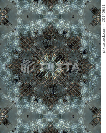 Light grey abstract kaleidoscope Light grey abstract kaleidoscope 20140631