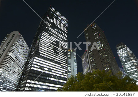Shinjuku night view 20141687