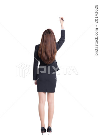 business woman writing 20143629