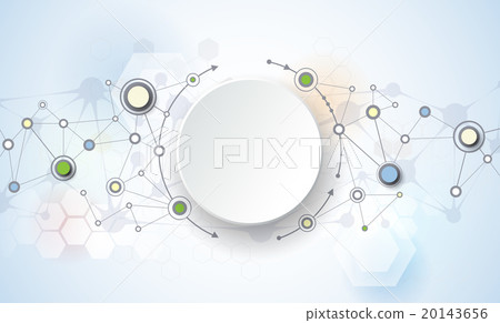 Abstract Technology connection background - Stock Illustration ...