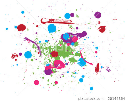 Colorful drops of paint Colorful drops of paint 20144864