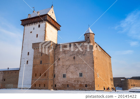 Hermanni linnus or Herman castle in Narva. Estonia 20145422
