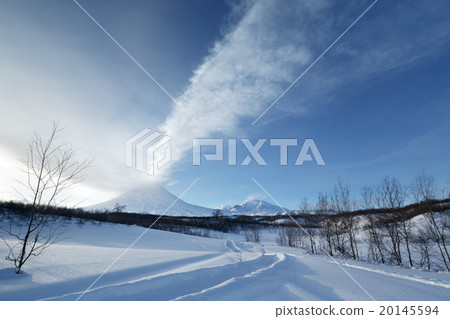 Klyuchevskaya Sopka, eruption volcano of Kamchatka Klyuchevskaya Sopka, eruption volcano of Kamchatka 20145594