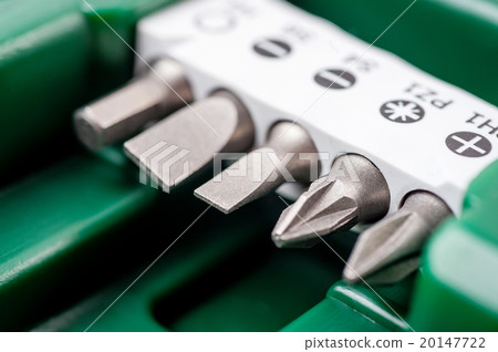 A set of screwdriver bits 20147722