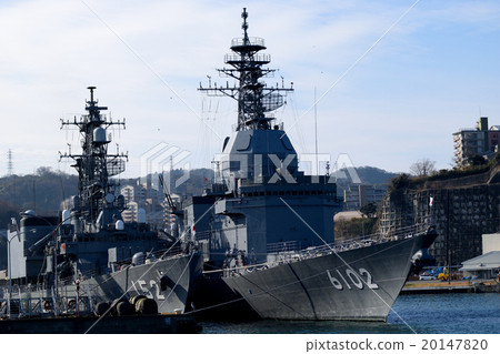 Test ship Asuka · escort ship and dumpling 20147820