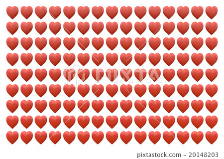 紅色心臟背景 20148203