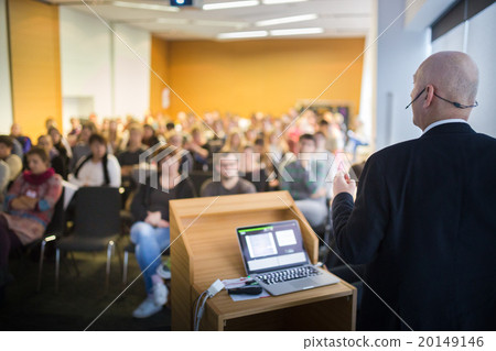 Speaker at Business Conference and Presentation. Speaker at Business Conference and Presentation. 20149146
