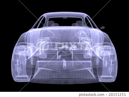 Xray of car Xray of car 20151251