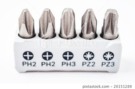 A set of screwdriver bits A set of screwdriver bits 20151289