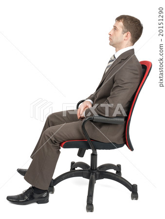 Businessman sitting on chair 20151290