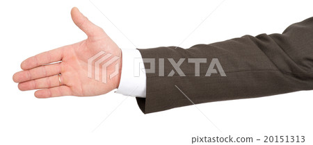 Businessmans right hand 20151313