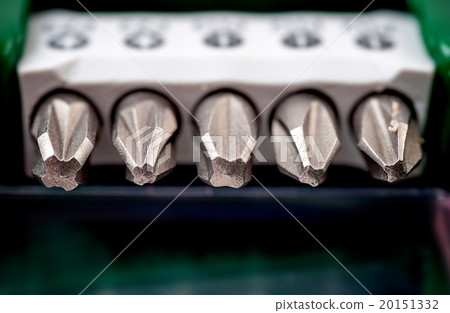 A set of screwdriver bits 20151332