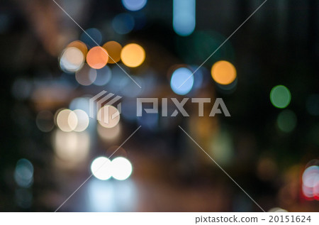 Urban city night light bokeh 20151624