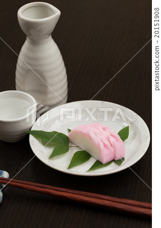 Decorations of kamaboko (rabbits) Decorations of kamaboko (rabbits) 20151908