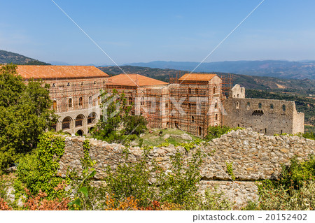 Byzantine city of Mystras, Peloponnes, Greece 20152402