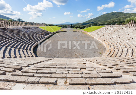 antique stadium in Ancient Messina,  Greece 20152431