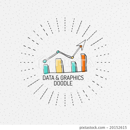 Vector multicolored hand-drawn doodles, icon Vector multicolored hand-drawn doodles, icon 20152615