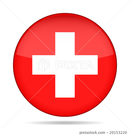 button with flag of Switzerland button with flag of Switzerland 20153220