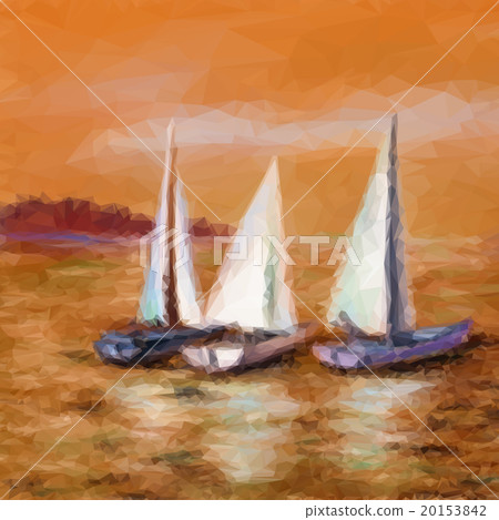 Ship floats in the sea 20153842