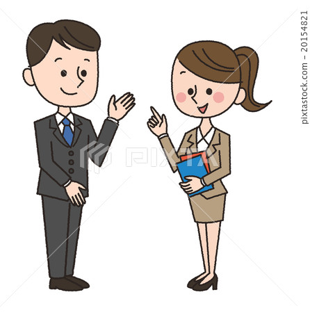 談的商人和女商人 20154821