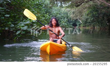 Sports 500: Kayak @USA <Hawaii <Kauai island <Wailua River 20155295