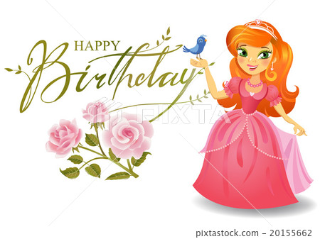 Happy Birthday, Princess, greeting card.  20155662