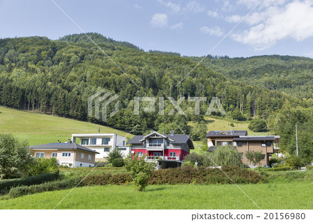 residential houses in Austrian Alps residential houses in Austrian Alps 20156980