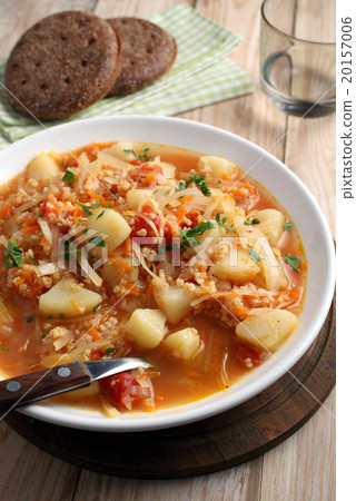 Traditional Polish soup kapusnyak Traditional Polish soup kapusnyak 20157006