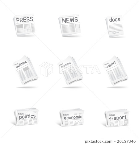 press icon set press icon set 20157340