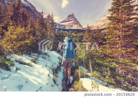 Hike in Glacier Park Hike in Glacier Park 20158620