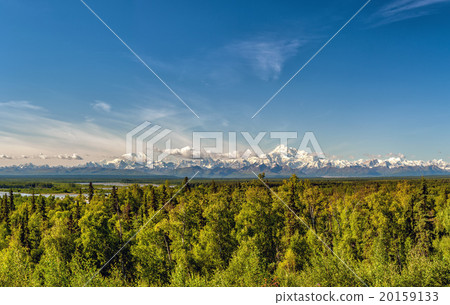 Denali Park Mount Mc Kinley panorama Denali Park Mount Mc Kinley panorama 20159133