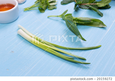 Food ingredients and kitchen utensils for cooking Food ingredients and kitchen utensils for cooking 20159272