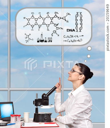 woman creating new medicament woman creating new medicament 20159649