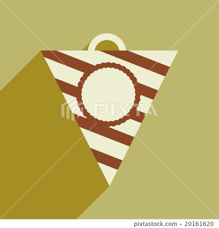 flat icon with long shadow festive garland flat icon with long shadow festive garland 20161620