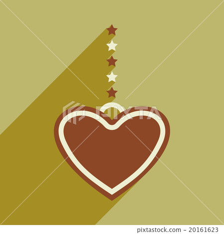 flat icon with long shadow festive garland flat icon with long shadow festive garland 20161623