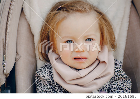 young family walking in the park 20161683