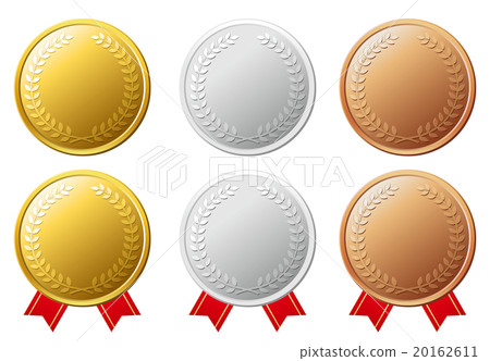 Gold medals, silver medals, bronze medals 20162611