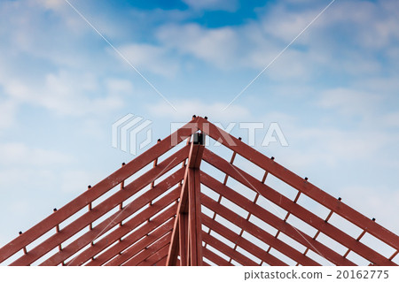 Roof steel architecture under construction Roof steel architecture under construction 20162775