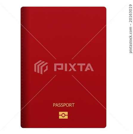 Blank passport cover 20163019