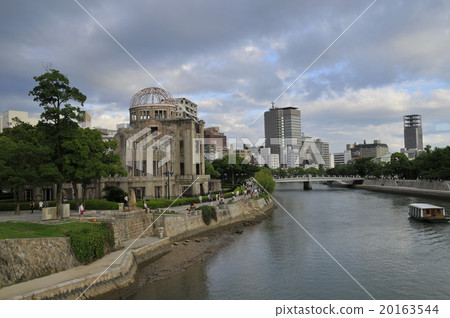 廣島和平紀念公園原子彈爆炸圓頂屋 廣島和平紀念公園原子彈爆炸圓頂屋 20163544