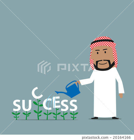 Arabian businessman grows a success 20164166